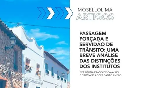 Passagem forçada e servidão de trânsito: Uma breve análise das distinções dos institutos