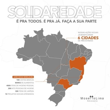 O impacto social da pandemia gerada pelo novo Coronavírus já é visível. Ações coletivas são, agora, ainda mais essenciais.